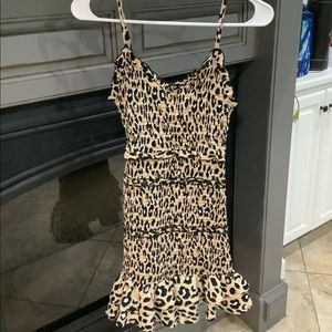 Cheetah print dress